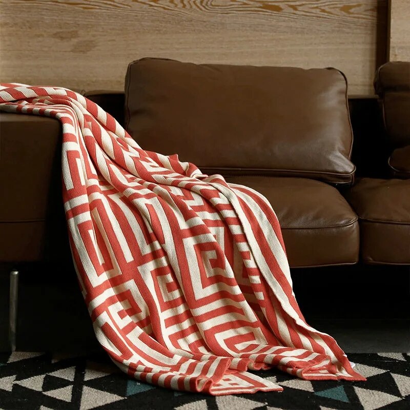 Luxurious Nordic Throw Blanket